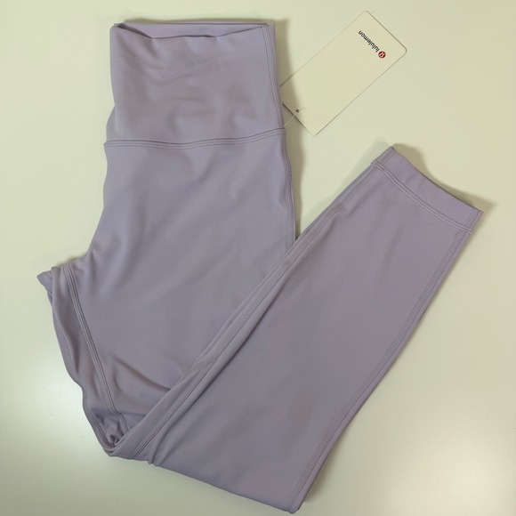 Lululemon Align HR Pant 25 High Rise Lavender Purple Women's Size 10 NEW - Picture 7 of 7